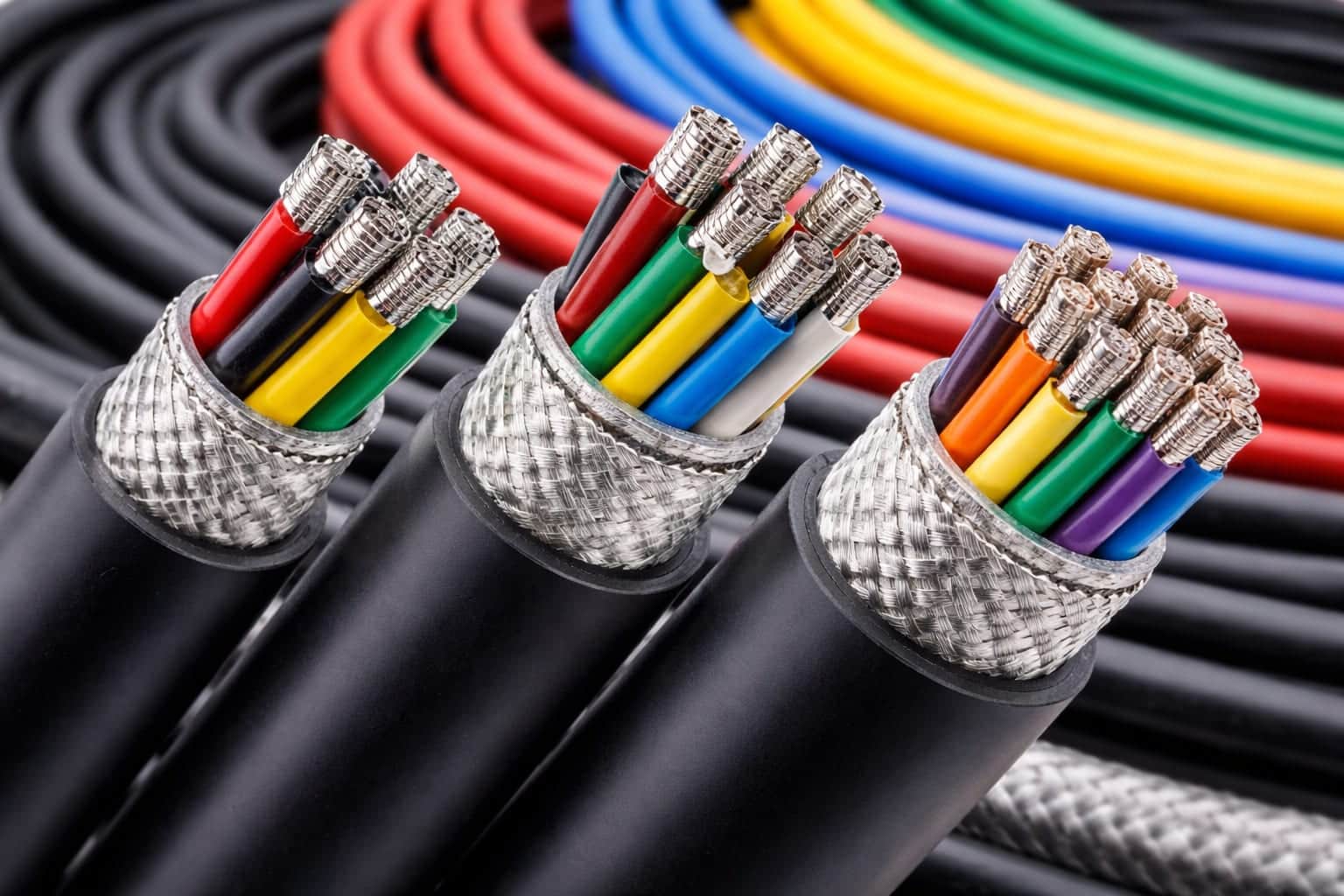 Multiple Cores High-Temp Cables