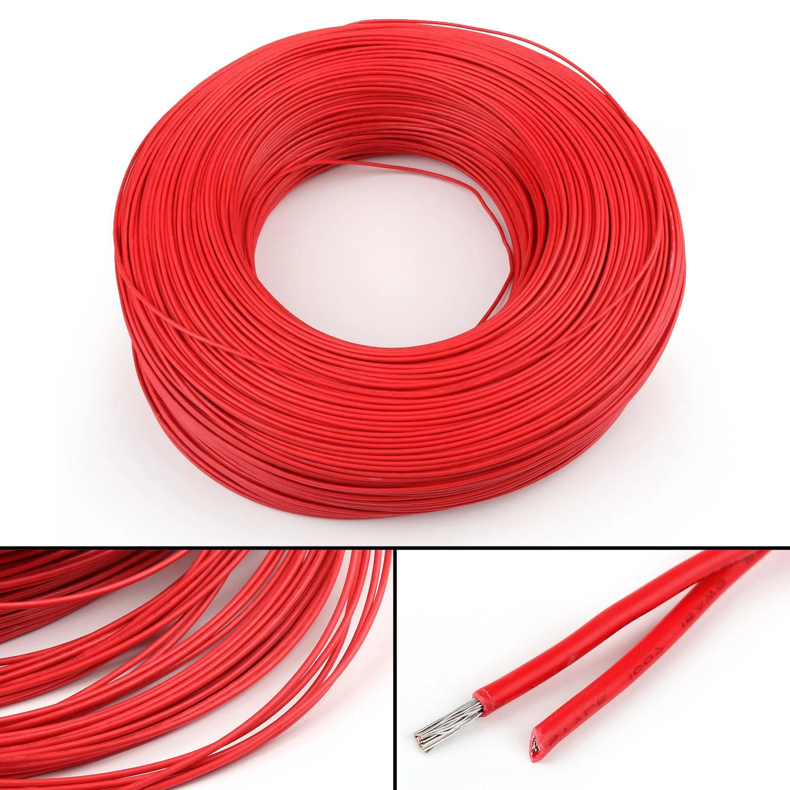 Fiber Glass Silicone Wire UL AWN 3133 — Fiberglass Braided Silicone Wire