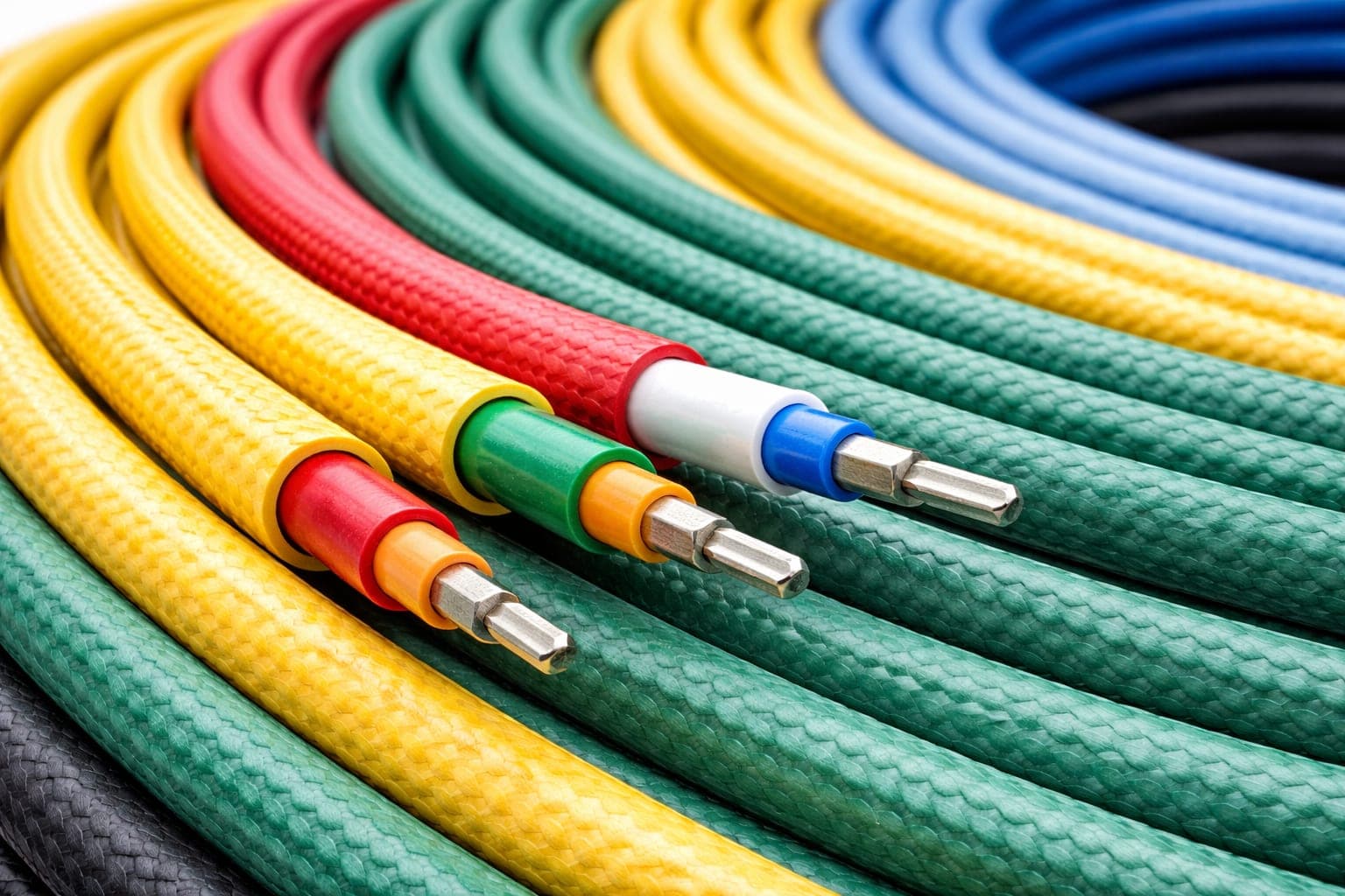 Compensating Lead Wire family image showing high temperature cable construction and insulation type
