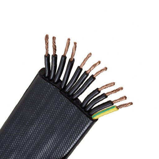 Flat Elevator Control Cable — Commercial Cable