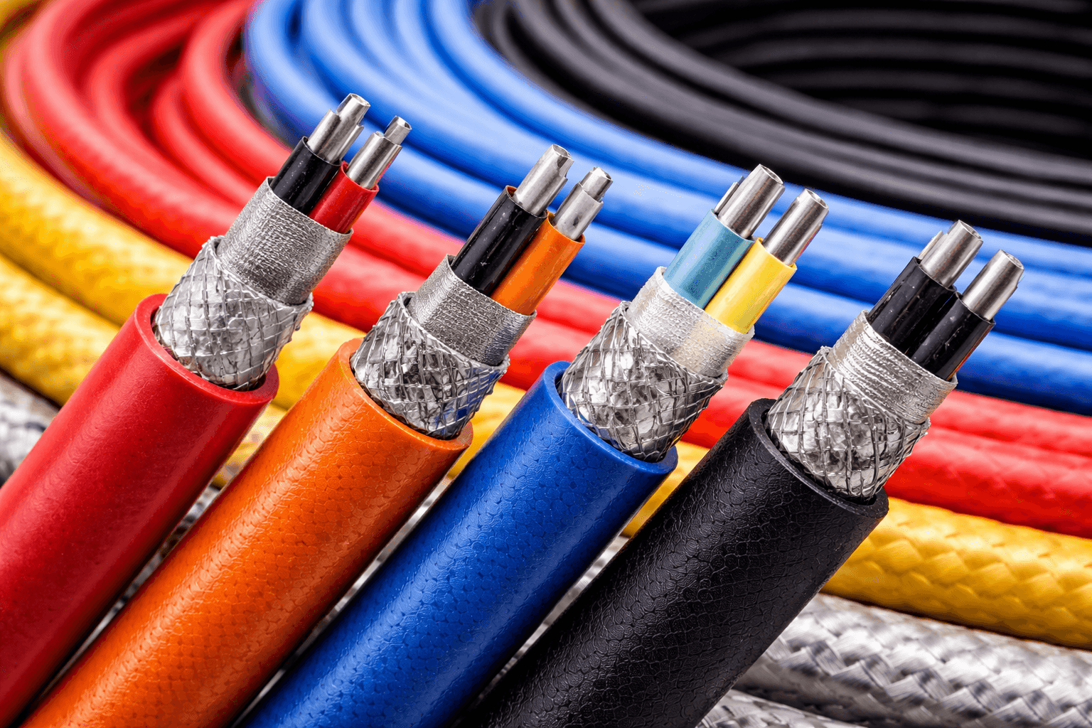 Silicone Rubber Braided Heating Wire UL3239